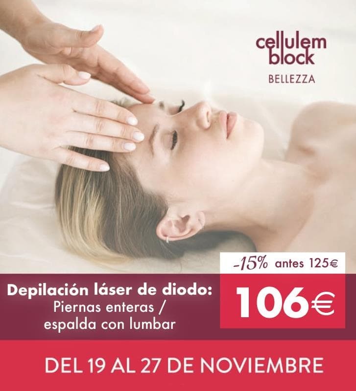 Foto 1 DEPILACIÓN LÁSER - piernas enteras, espalda con lumbar