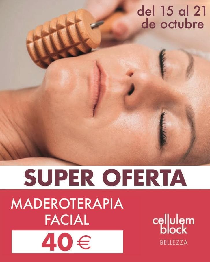 Foto 1 MADEROTERAPIA FACIAL